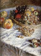 Claude Monet Pears and grapes France oil painting artist